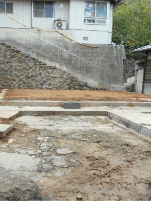 豊島家屋解体工事