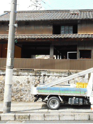 阿賀北家屋解体