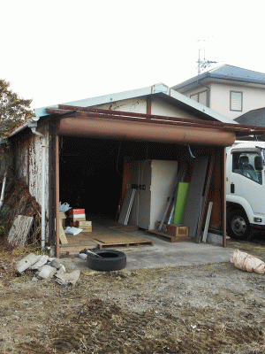 倉庫解体工事