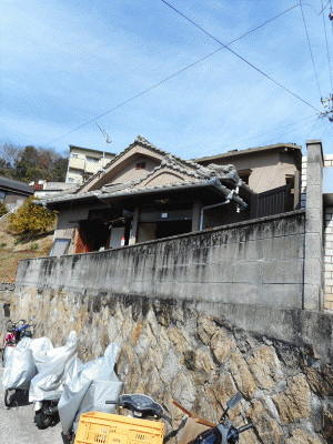 西川原石木造家屋解体工事