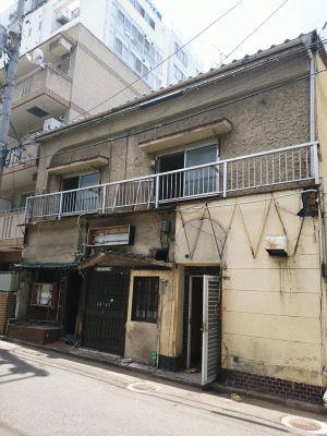 呉市中通り家屋解体工事