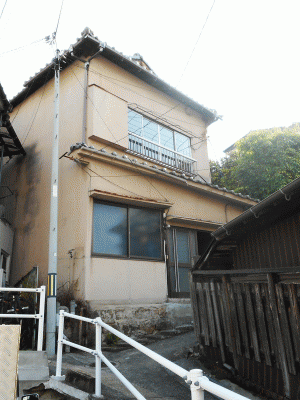 海岸1丁目家屋解体工事