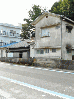 蒲刈木造家屋解体工事