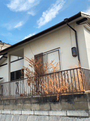 焼山家屋解体工事