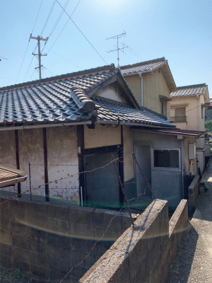 西畑家屋解体工事