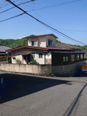 焼山家屋解体工事