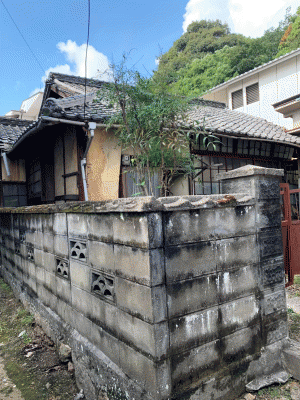 阿賀家屋解体工事