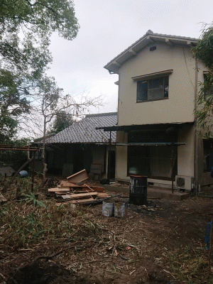 天応家屋解体工事