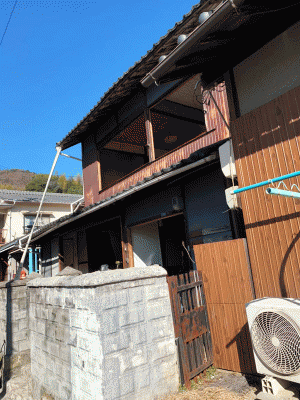 吉浦家屋解体工事