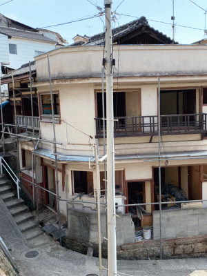 東塩屋家屋解体