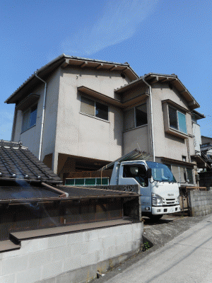上畑家屋解体
