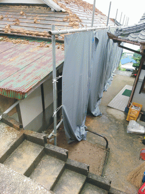 江田島家屋解体工事