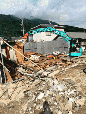 町田家屋解体工事