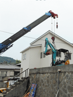 阿賀北家屋解体