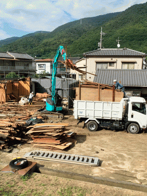 町田家屋解体工事