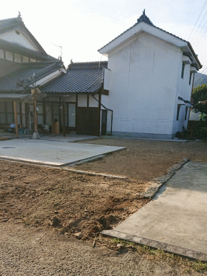 黒瀬家屋解体工事