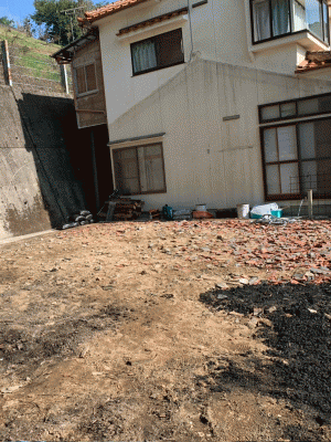 東塩屋家屋解体工事