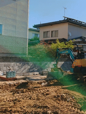 焼山家屋解体
