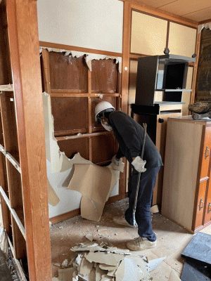向洋家屋解体