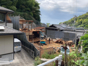 倉橋家屋解体