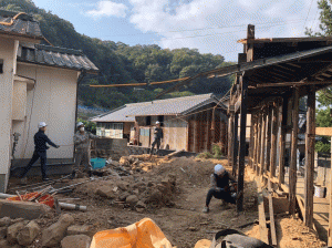 倉橋家屋解体