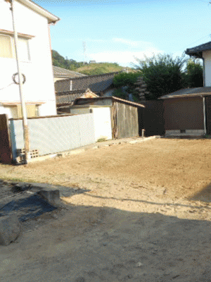 警固屋空き家解体
