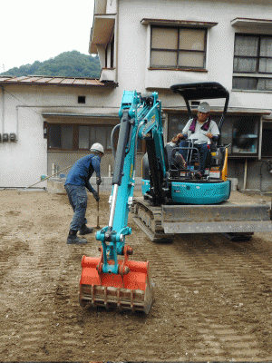 阿賀北家屋解体