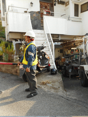 西川原石木造家屋解体