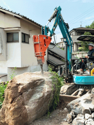 上畑木造家屋解体工事