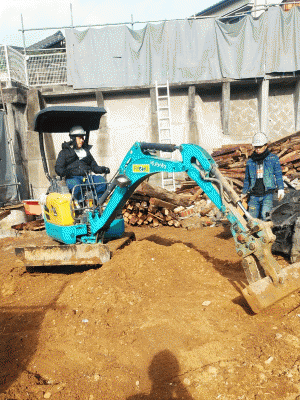 西川原石家屋解体工事