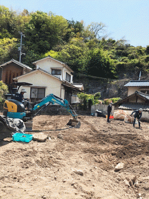 上平原解体工事