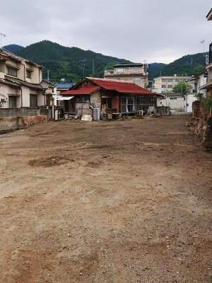 吉浦家屋解体工事
