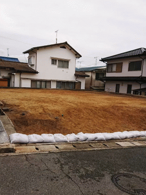 焼山家屋解体工事