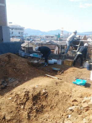 アパート解体工事