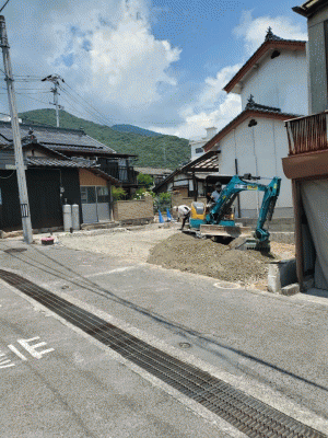 川尻家屋解体