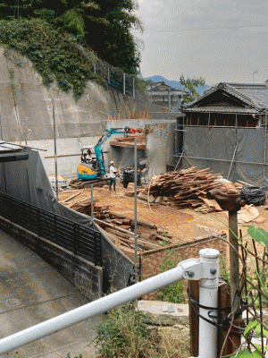 倉橋家屋解体