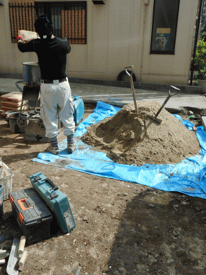 呉市中通り家屋解体工事
