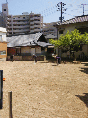 呉市天応家屋解体工事1