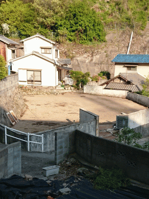 上平原解体工事