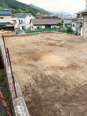 西畑家屋解体工事