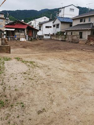 吉浦家屋解体工事