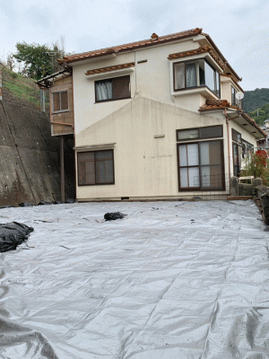 東塩屋家屋解体工事