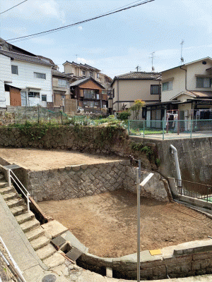 東塩屋家屋解体