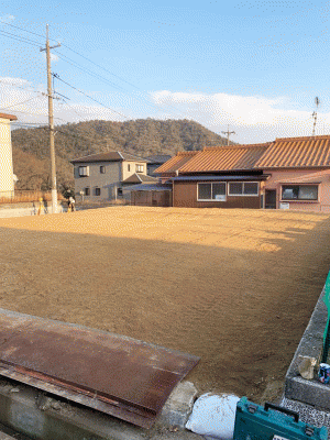 焼山家屋解体工事
