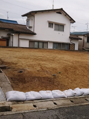 焼山家屋解体
