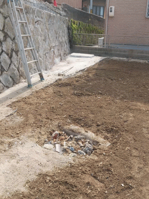 アパート解体工事