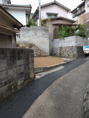 三津田家屋解体